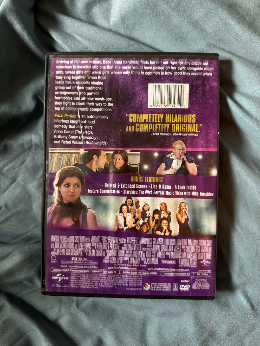Pitch Perfect DVD - Disc Tested, Working - Picture 2 of 3